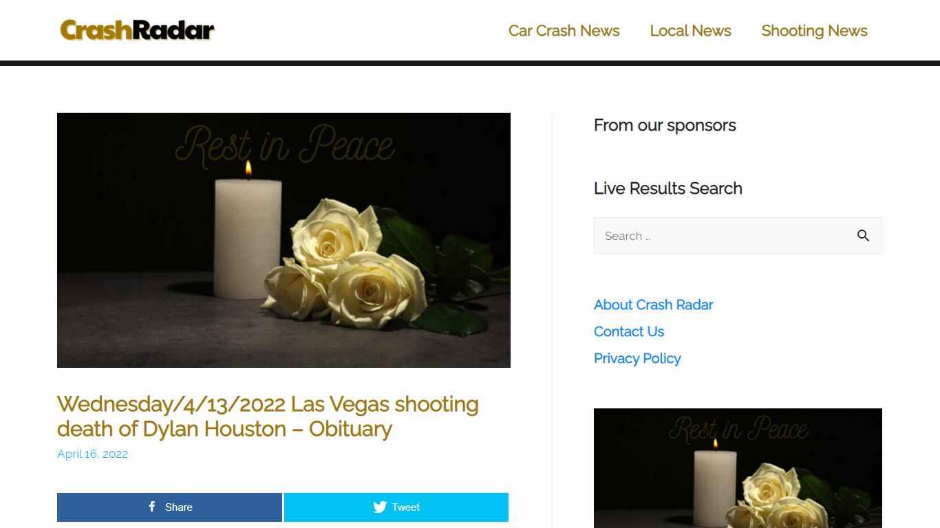 Wednesday/4/13/2022 Las Vegas shooting death of Dylan Houston ...